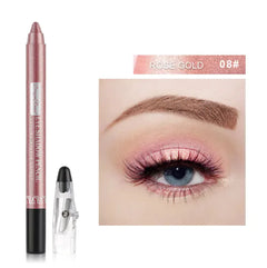 Pearlescent Multi-Color Eyeliner & Eye Shadow Stick with Built-in Penknife