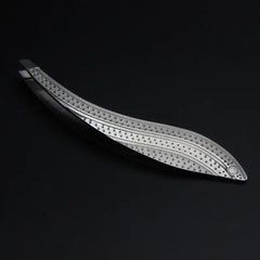 Premium Stainless Steel Eyebrow Tweezers Set with Light