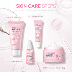 Sakura Skin Care 4-Piece Set