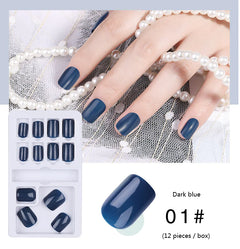Solid Color Press-On Nails - False Nail Tips