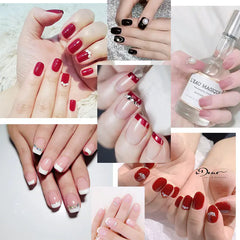 Glue-On Bridal Finished Nail Art Set