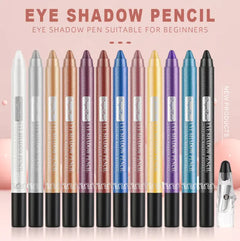 Pearlescent Multi-Color Eyeliner & Eye Shadow Stick with Built-in Penknife