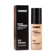 OMIKO Matte Poreless CC Foundation - Sheer Coverage