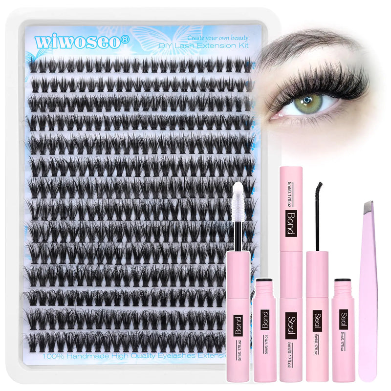 Fluffy Lash Bundle 40D with Bond & Seal