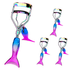 "1Pc Gradient Purple Curled Upswept Lashes for All Eyes"