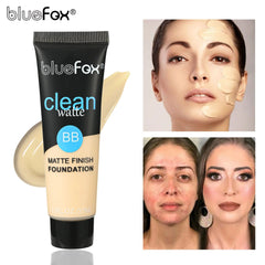 Matte Waterproof Oil-Control Foundation for Face