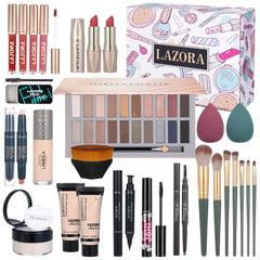 Complete Beauty Essentials Kit: 20-Shade Eyeshadow & More